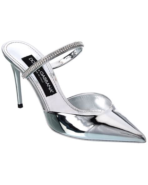 dolce gabbana shoes silver|dolce & gabbana shoes women.